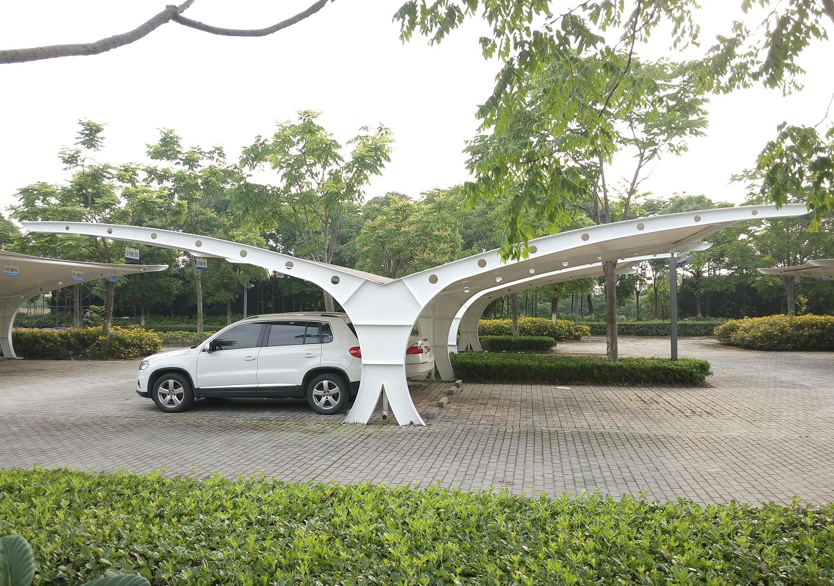 上海静安区汽车膜结构车棚